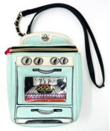 Betsey Johnson Gimmie Some Loven Oven Crossbody Strap Purse Teal Blue (D... - $34.99