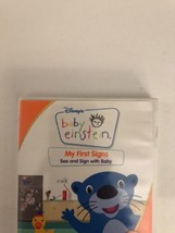 Baby Einstein-My First Signs(DVD)Tested-RARE Vintage COLLECTIBLE-SHIPS N 24 Hrs - £23.01 GBP