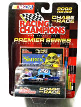 Shrek #26 Race Car NASCAR Racing Champions Chase the Race 2002 Mint on Card - £12.02 GBP