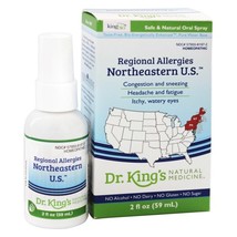 King Bio Homeopathic Regional Allergies Northeastern U.S. Natural Spray,... - £15.22 GBP