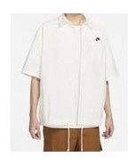 Nike Club Men&#39;s Short-Sleeve Oxford Button-Up Shirt White - €64,53 EUR