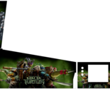 TEENAGE MUTAN NINJA TURTLES PINBALL ART Decal Pinball Cabinet Graphic Ar - $133.31