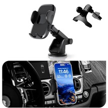 3-In-1 Suction Cup Car Phone Mount, Cell Phone Holder For Windshield/Das... - $16.99