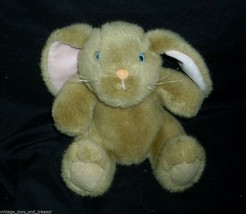 8&quot; Vintage Applause Lewis Brown Tan Bunny Rabbit Stuffed Animal Plush Toy 53188 - $23.75