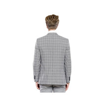 Men 3pc European Vested Suit WESSI by J.VALINTIN Extra Slim Fit JV44 Houndstooth image 5