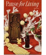 Coca Cola Pause for Living Magazine Winter 1956 Christmas Make Believes - $6.79