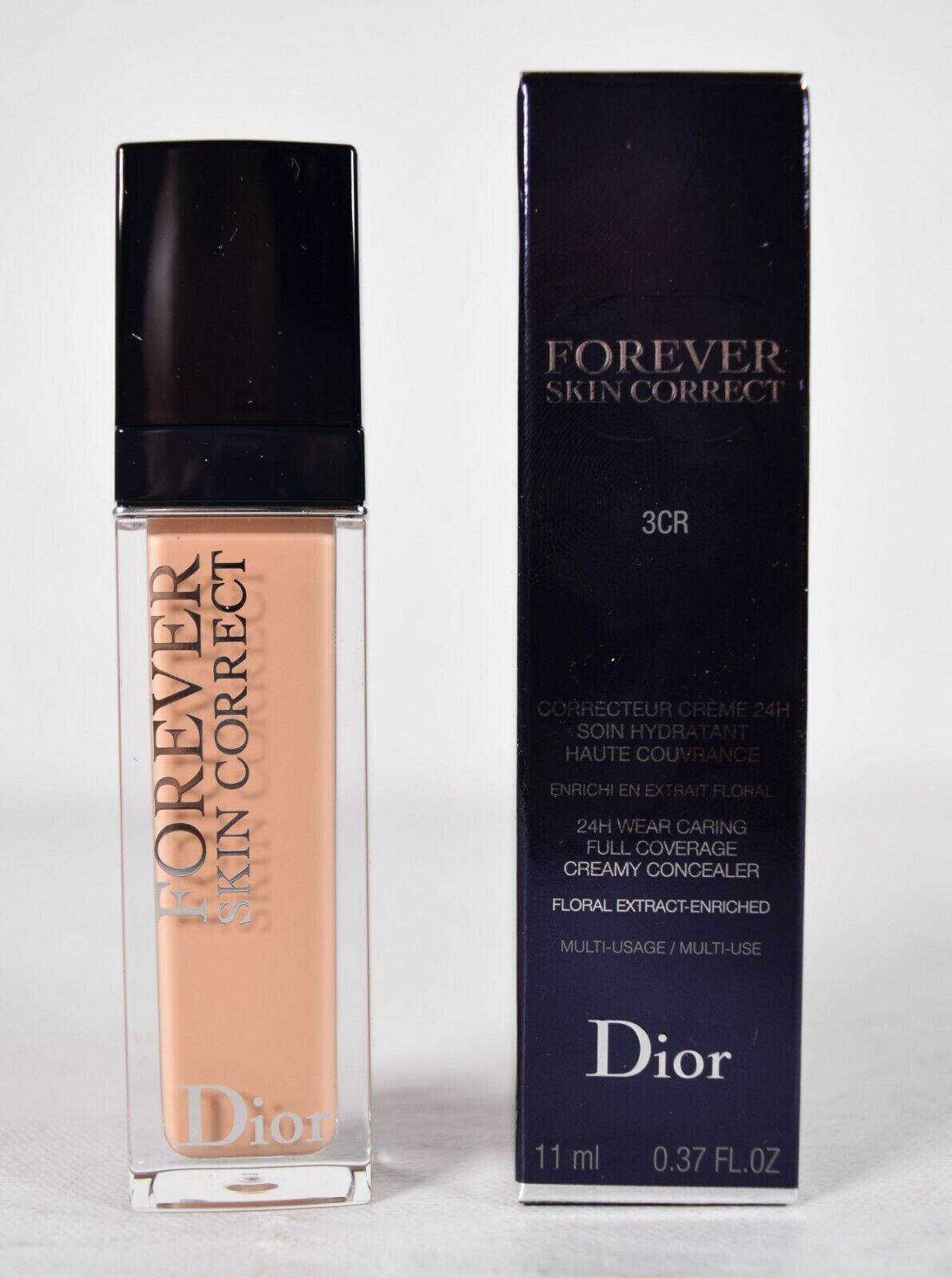 Dior Forever Skin Correct Full Coverage Concealer 3CR Cool Rosy 0.37 Oz - $32.67