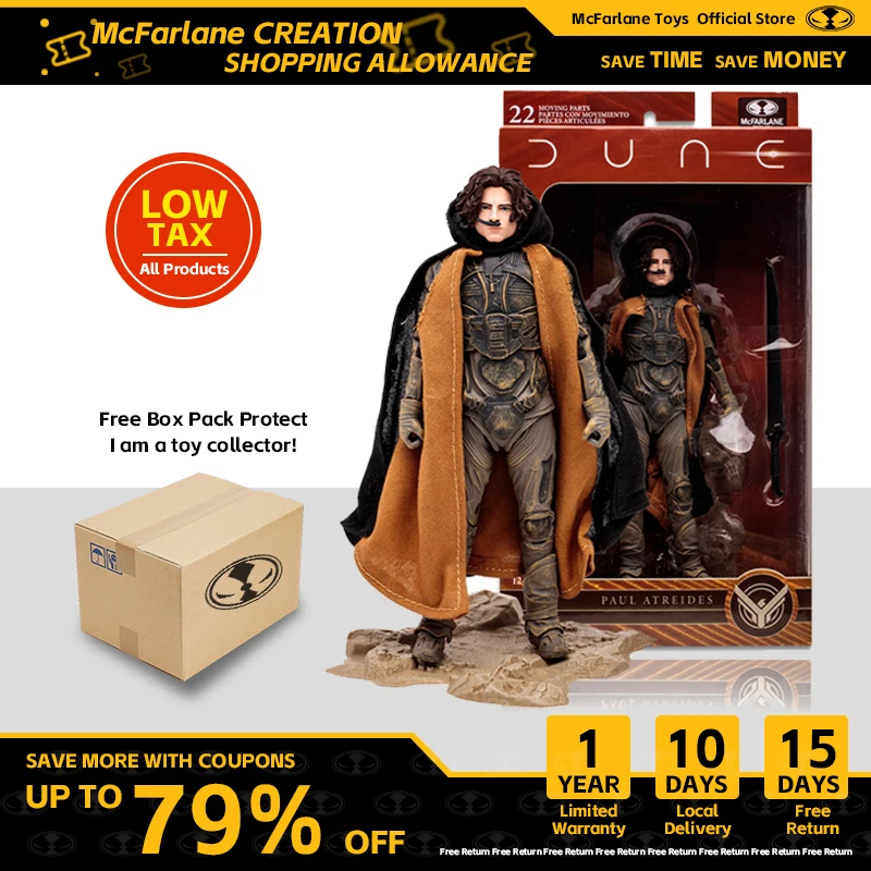 McFarlane Toys Paul Atreides (Dune: Part Two) 18cm Action Figure - £48.16 GBP