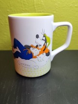Disney Parks Goofy Mornings Coffee Mug Cup 3 Types of Mornings Sleepy Green - $18.79