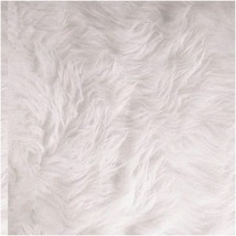 Faux Fab Square: 30&quot; X 30&quot; Pre-Cut White Fabric for DIY, De - £60.86 GBP