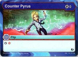 Bakugan Counter Pyrus Flip Battle Brawlers Planet ENG_143_CO_BB CCG Card - £4.77 GBP