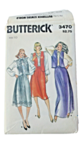 Vintage 3470 Butterick Vest &amp; Skirt 70&#39;s Fashion Sz. 10 Sewing Pattern - $4.94
