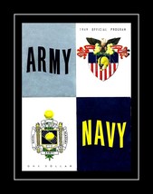Vintage 1949 Army Navy Football Poster Print, Military Reunion Wall Art ... - $21.99+