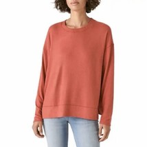 Lucky Brand Tandoori Spice Crewneck Stretch Soft Cozy Pullover Sweater M... - $18.99