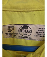 Red Kap Work Shirt Solid Color 2 Pocket Men&#39;s Industrial Uniform Long Sl... - €6,06 EUR