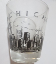 Chicago Glass Shot Glass Skyline of Chicago - £2.74 GBP