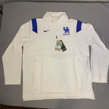 Kentucky Wildcats 1/4 Zip ON-FIELD Jacket NIKE-STITCHED LOGO- XL-NWT-RETAIL $85 - $39.98