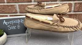 Women&#39;s Aeropostale Moc Style Faux Fur Shoes/Slippers Size 8 - $22.40