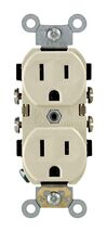 Leviton 15 amps 125 V Ivory Outlet 5-15R CBR15-00I - $7.95
