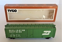 Vtg TYCO HO Scale Model Railroad Train Burlington Northern Cargo Car in Box - £11.71 GBP