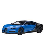 AUTOart 2019 Bugatti Chiron Sport French Racing Blue and Carbon 1/18 Mod... - $5,967.73 MXN