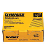 DEWALT HEAVY DUTY 20 DEGREE ANGLED FINISH NAILS 2500 DCA16200 BRAND NEW - $460.16 MXN