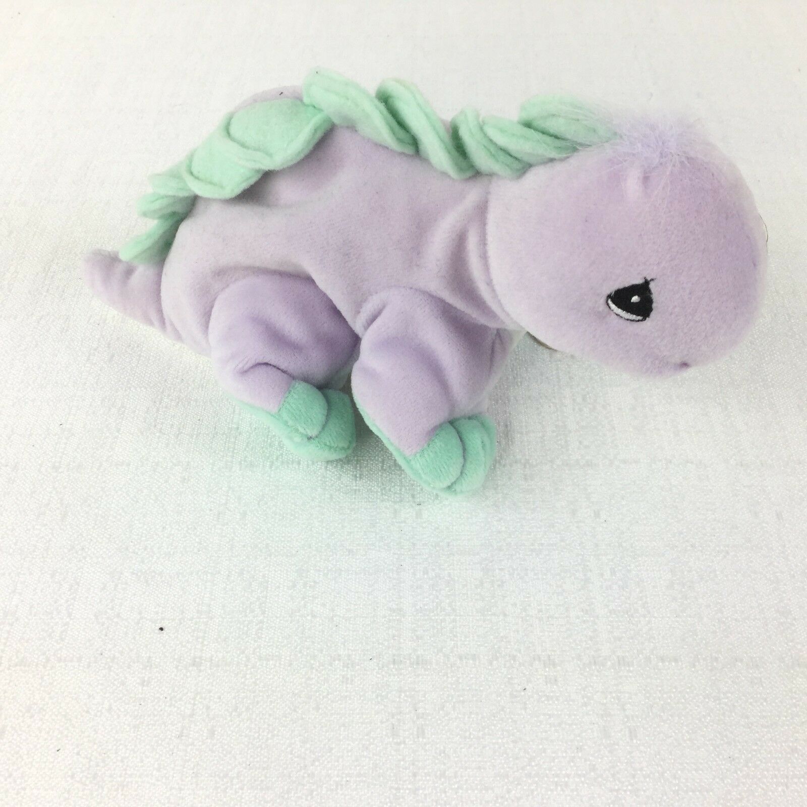 Primary image for Precious Moments Tender Tails Stegosaurus Purple Plush 