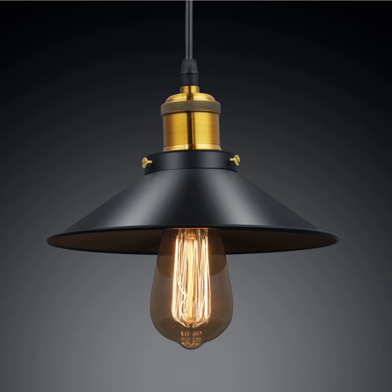  Vintage Pendant Light Loft Hanging Light Fixtures  Industrial Lamp Edison Bulb  - £144.89 GBP