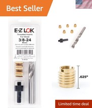 Complete Threaded Inserts Kit for Durable Wood Projects - Brass &amp; Steel ... - $47.50