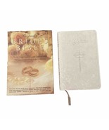 Keepsake Bride&#39;s Bible White Silver Gilding by Holman King James Unused - £18.15 GBP