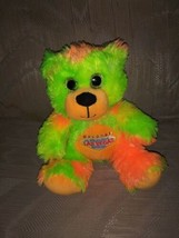 Petting Zoo Welcome To Fabulous Las Vegas Nevada Plush Teddy Bear 8&quot; Gre... - $22.76