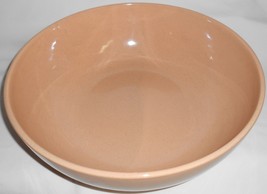 Extra Large BAUER Tan Speckled 15 3/4&quot; Salad Bowl MADE IN CALIFORNIA - £150.35 GBP