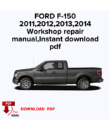 FORD F-150
2011,2012,2013,2014
Workshop repair manual,Factory service ma... - $19.99