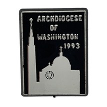Archdiocese Of Washington Church Religion Religious Plastic Lapel Hat Pin - £4.66 GBP