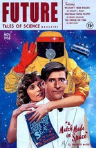 Al Abbazia SIGNED Movie Art Print ~ Back to the Future Match Made in Space! - £23.73 GBP