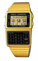 Casio Databank DBC611G-1D Stainless Steel Plated Strap Watch - £67.11 GBP