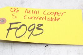 06-08 MINI COOPER S CONVERTIBLE Right and Left Front Wheel Arch Trim F093 image 12