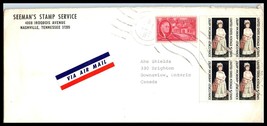 US Ad Cover-Seeman&#39;s Stamp Service, Nashville, Tennessee / Downsview, Canada A13 - £2.31 GBP