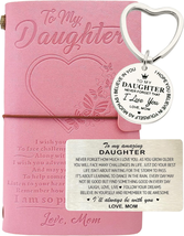 Gifts for Daughter from Mom, to My Daughter Journal Pink 140 Pages Writing Noteb - £18.07 GBP