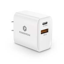 PowerPeak PD Wall Dual Port Charger 20W - White - $12.34