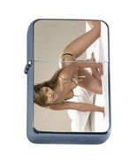 Bali Pin Up Girls D10 Flip Top Oil Lighter Wind Resistant - $14.80