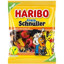 Haribo Crazy Schnuller Pacifiers Licorice & Fruit Mix Gummies 160g-FREE Ship - $8.21