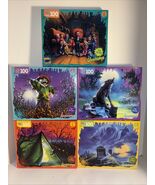 Lot Of 5 Vintage Sealed 1996 GOOSEBUMPS 100 PC Puzzle **RARE** - $148.49