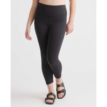 Quince Womens Ultra-Form High-Rise Legging Athletic Work Out Black S - £19.24 GBP