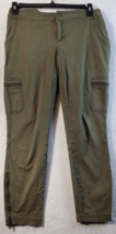 Athleta Cargo Pants Womens Size 30 Brown Organic Cotton Cargo Pockets Belt Loops - £11.89 GBP
