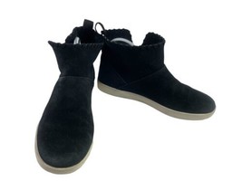 Koolaburra By Ugg Rylee Womens Shoes Black 8 M Suede Comfot Ankle Snow Boots - £28.17 GBP