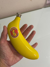 Omega Mart Banana Confidential Meow Wolf Hip Flask Liquor Drinking Bottle - $182.59 MXN