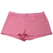 Old Navy Shorts Womens 22 WOW High Rise Pink Jean Outdoor Stretch Hiking - £20.47 GBP