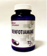 Benfotiamine 250mg 120 Vegetarian Capsules Healthy Blood Glucose Levels - $36.48 CAD