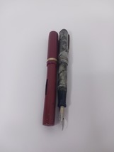 2 Vintage Fountain Pens Conklin &amp; Unmarked Missing Parts For Parts or Re... - $365.00 MXN